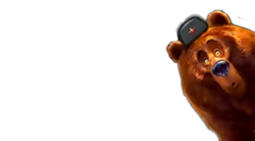 Изображение медведя в русской шапке, символизирующего приветственный бонус в Интернет-казино Why.